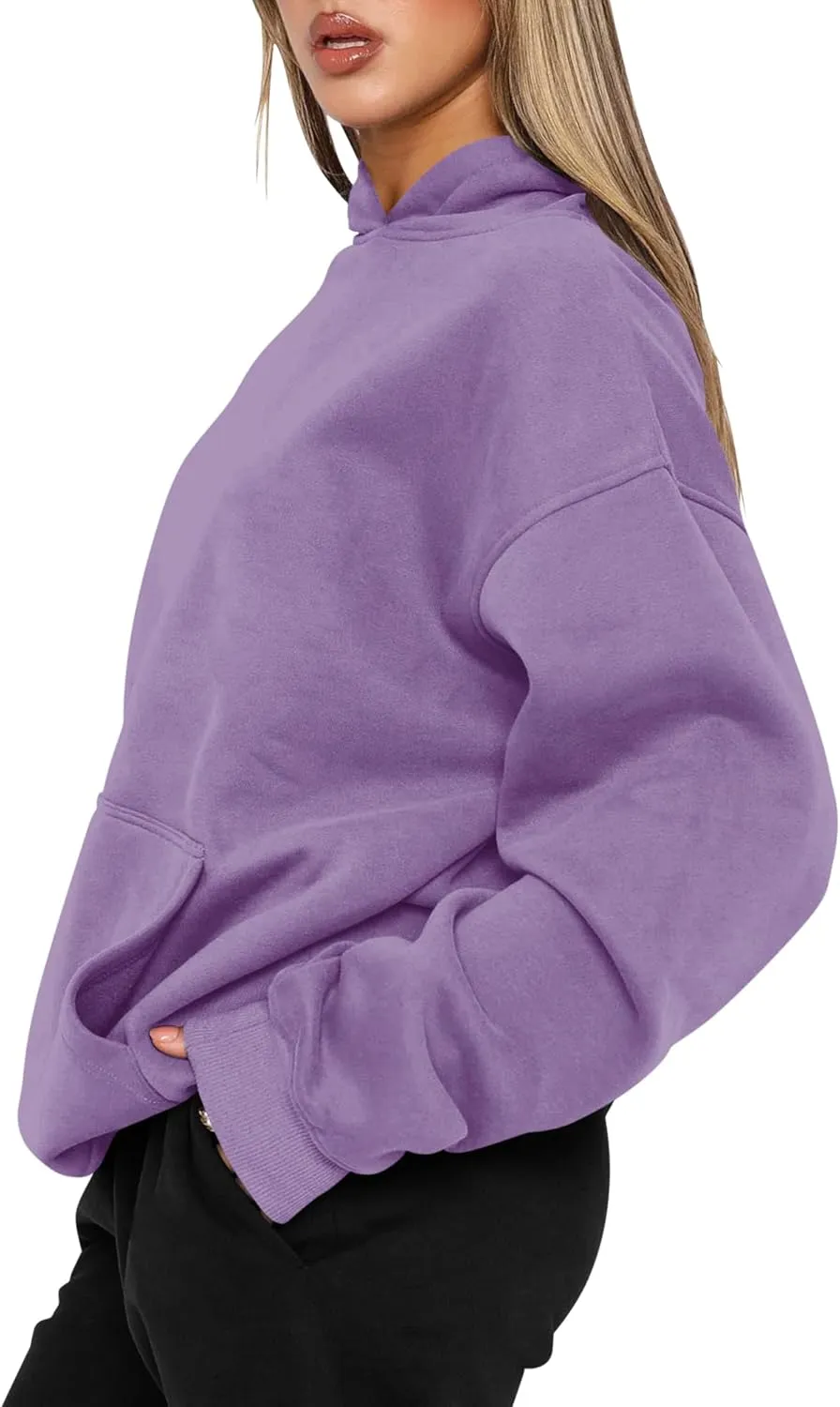 TICTICMIMI Women's Hoodies Sweatshirts Cute Long Sleeve Tops Loose Fleece Pullover Shirts with Pocket