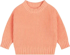 Toddler Baby Boys Girls Knitted Sweater Warm Soild Pullover Top Autumn Winter Outfits