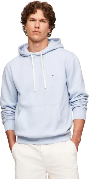 Tommy Hilfiger Men's Medium Weight Solid Fleece Hoodie Sweatshirt, Also Available in Big & Tall