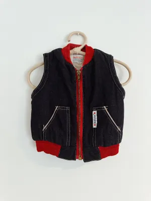 Vintage Sherpa Lined Vest