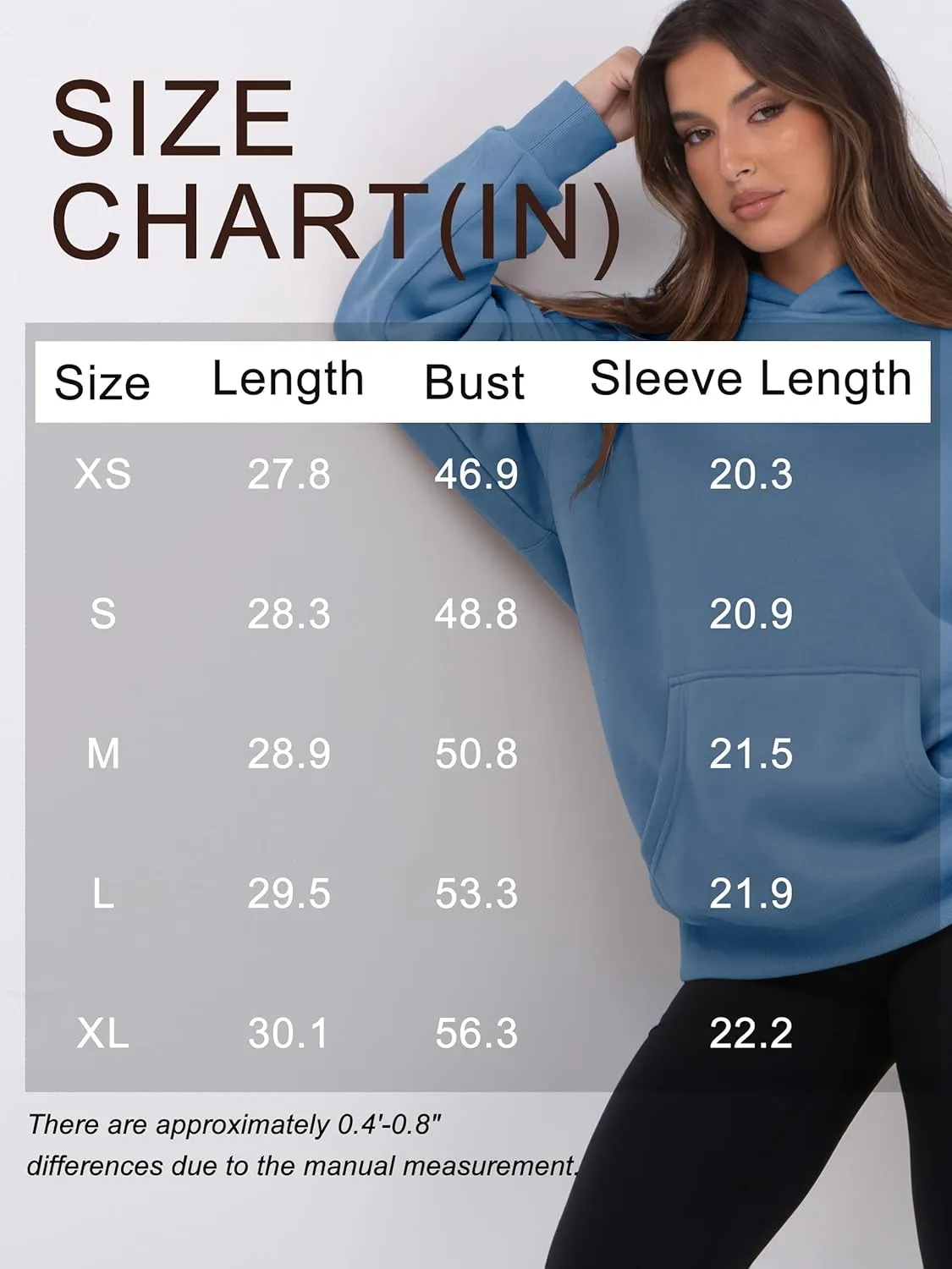 VIUTIL Womens Oversized Hoodies Fleece Loose Hooded Sweatshirt Fall Winter Outfits 2025 Trendy Clothes