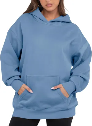VIUTIL Womens Oversized Hoodies Fleece Loose Hooded Sweatshirt Fall Winter Outfits 2025 Trendy Clothes