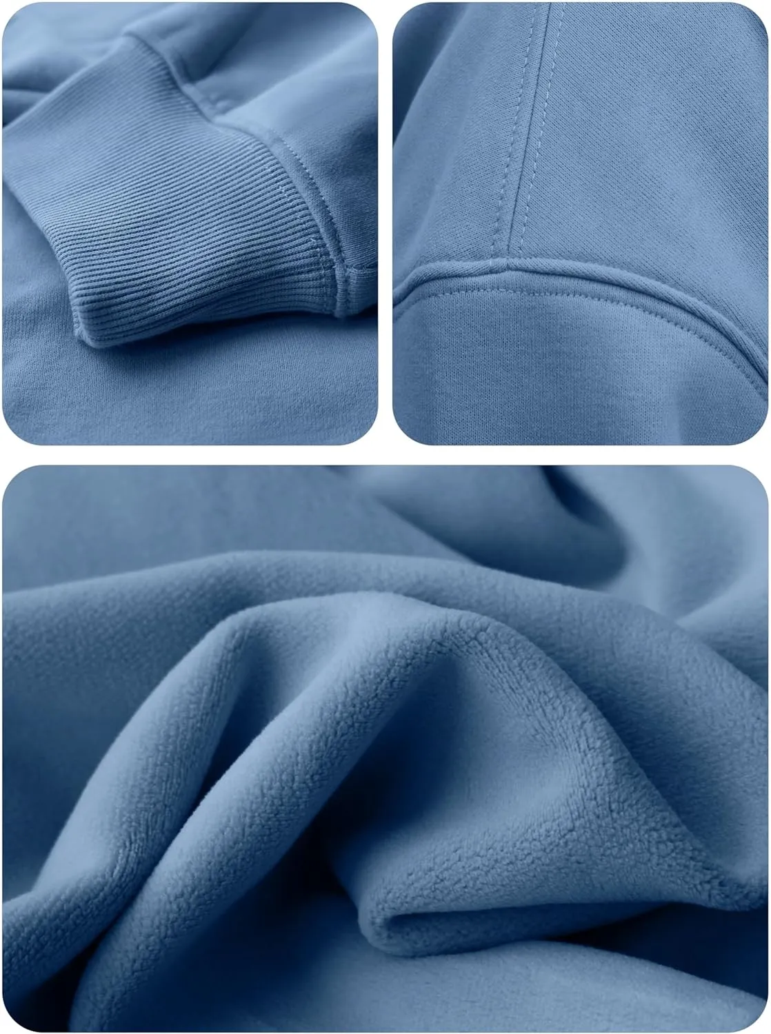 VIUTIL Womens Oversized Hoodies Fleece Loose Hooded Sweatshirt Fall Winter Outfits 2025 Trendy Clothes