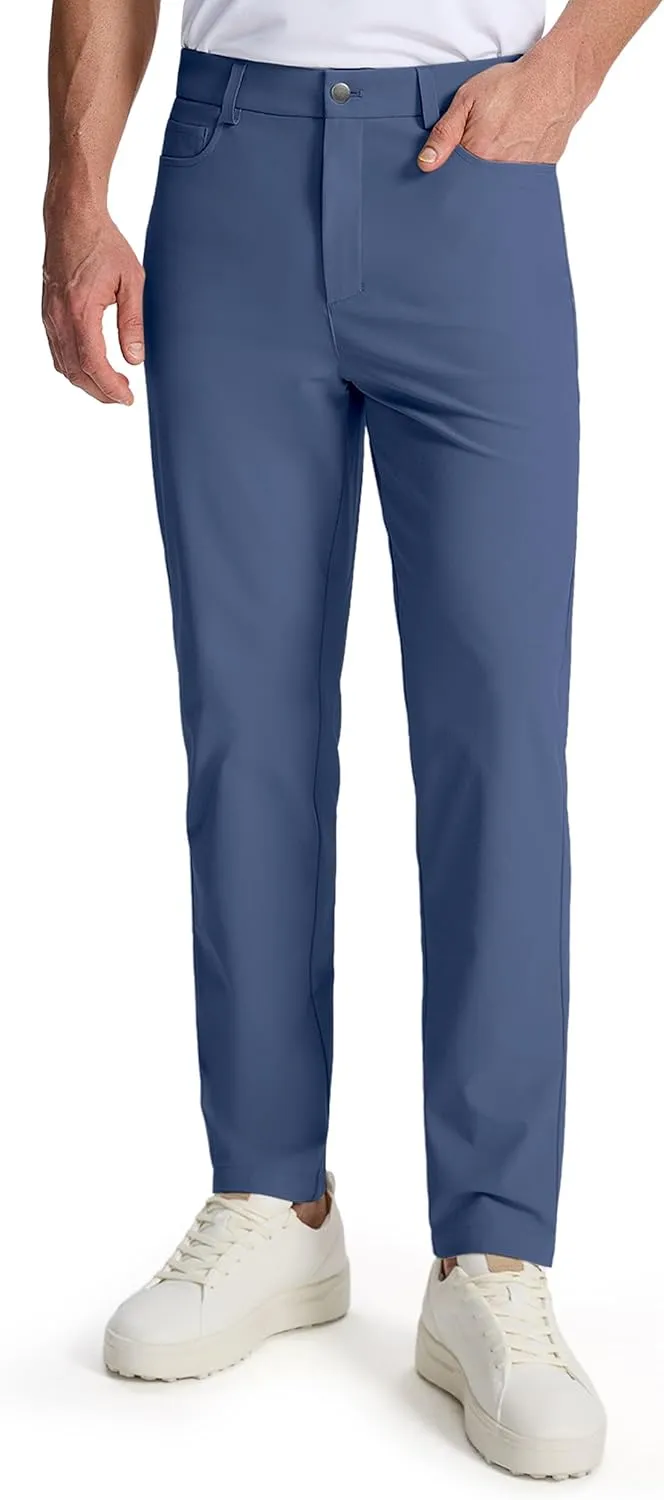Willit Mens Dress Pants Golf Stretch Pants Quick Dry Work Slacks Casual Pants with 5 Pockets 28"/30"/32"