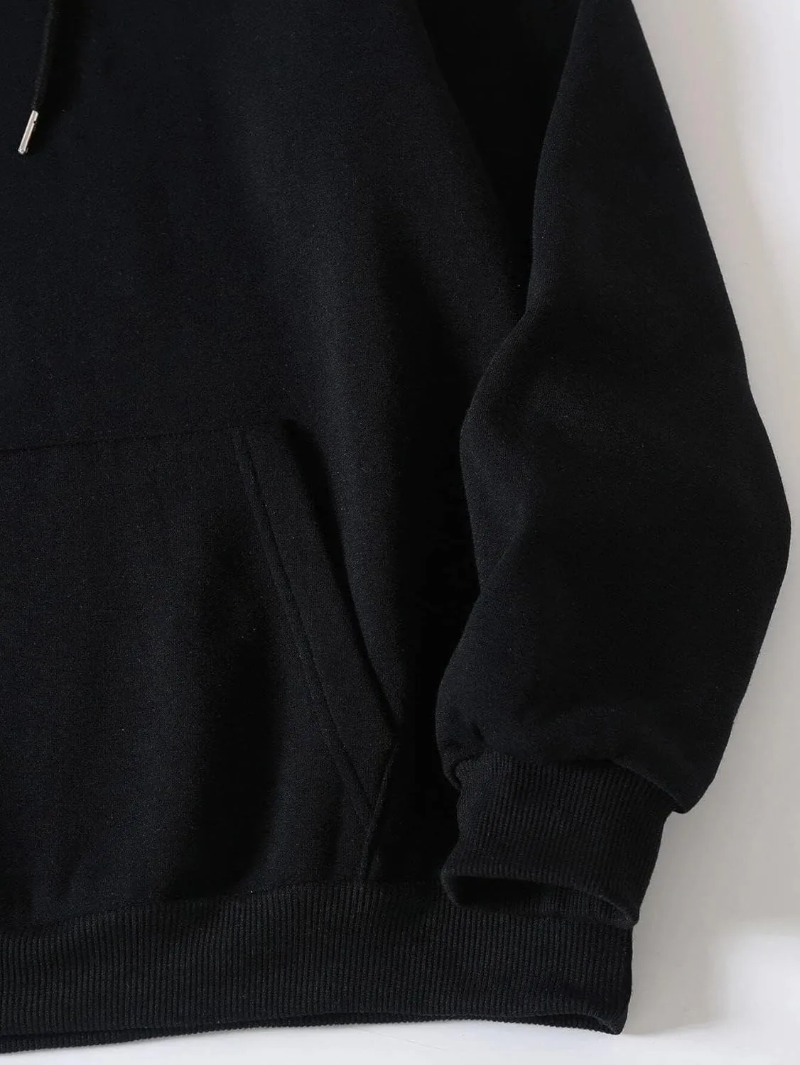 Women Have Happy A Good Day Hoodie Graphic Print Sweatshirt Oversize Drop Shoulder Fleece Hooded Aesthetic Pullover