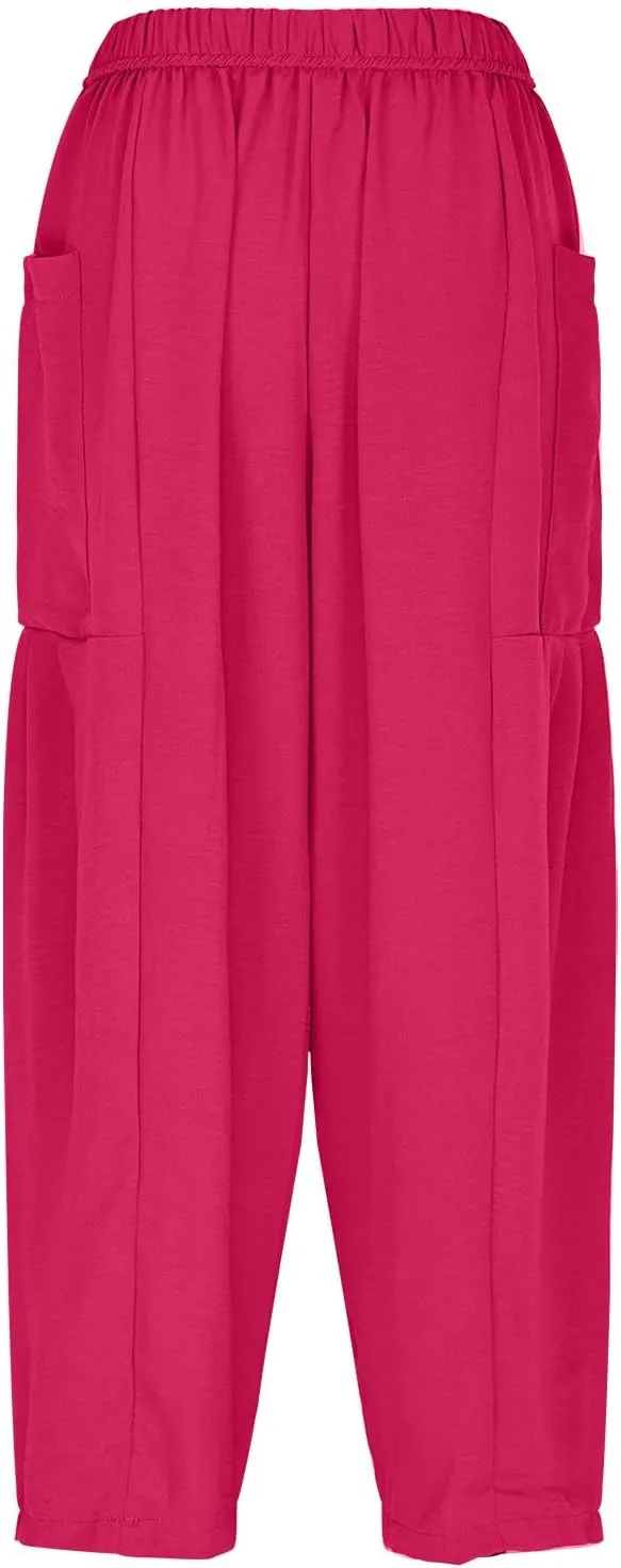 Women Wide Leg Cotton Linen Pants Summer Trendy Beach Palazzo Lounge Trousers Plus Size Casual Pants Vacation Clothes
