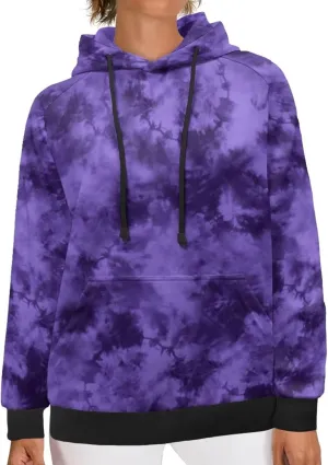 Women's Casual Hoodies Trendy Raglan Sleeve Hoodie Long Sleeve Hooded Sweatshirts Lightweight Pullover with Pocket