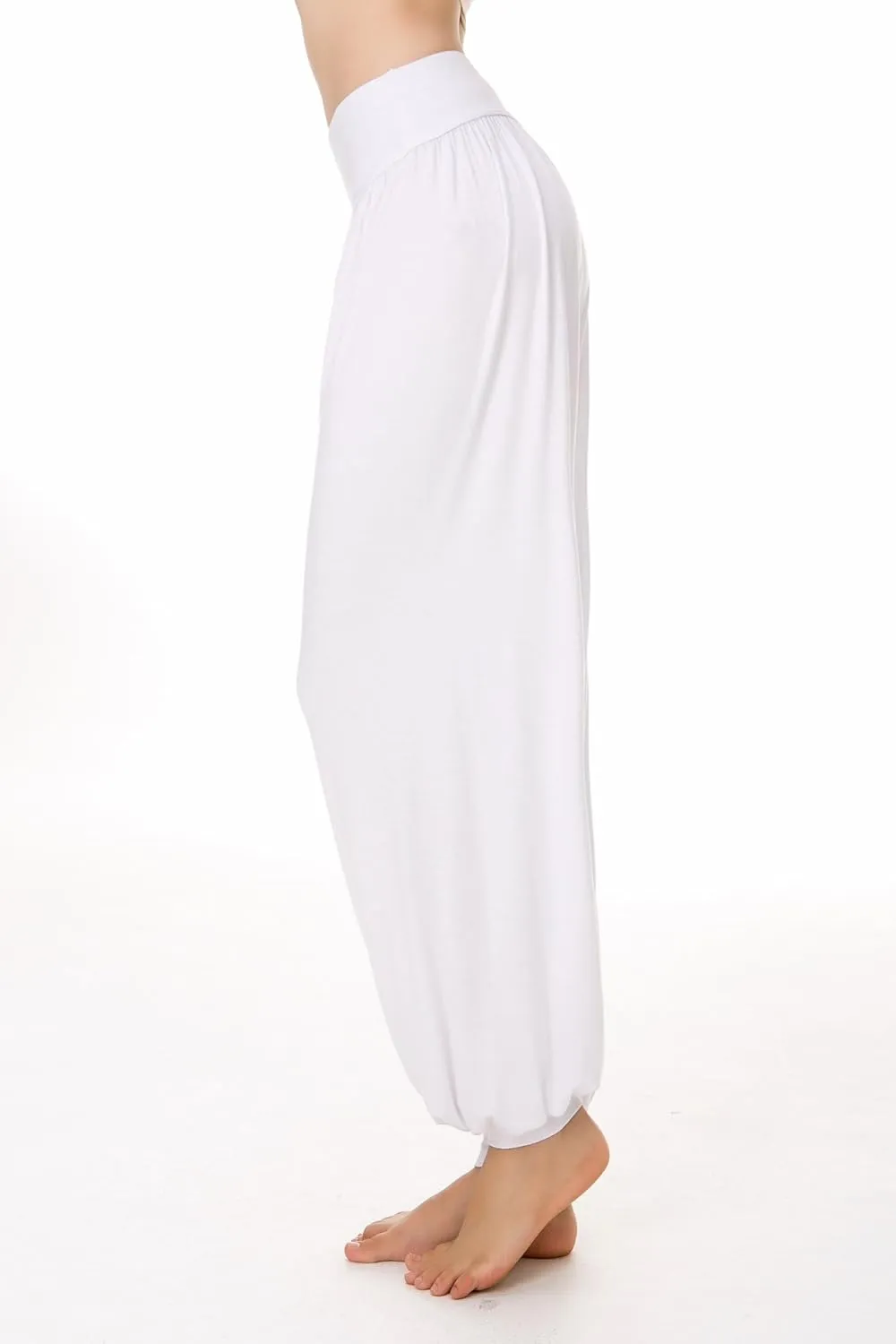 Women's Elastic Soft Modal Yoga Sports Pants Dance Harem Pants