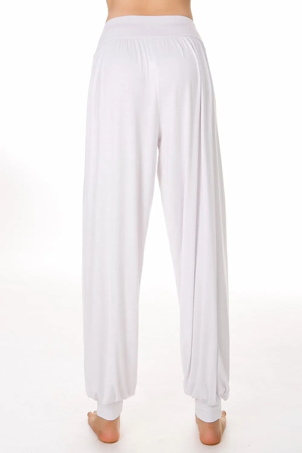 Women's Elastic Soft Modal Yoga Sports Pants Dance Harem Pants