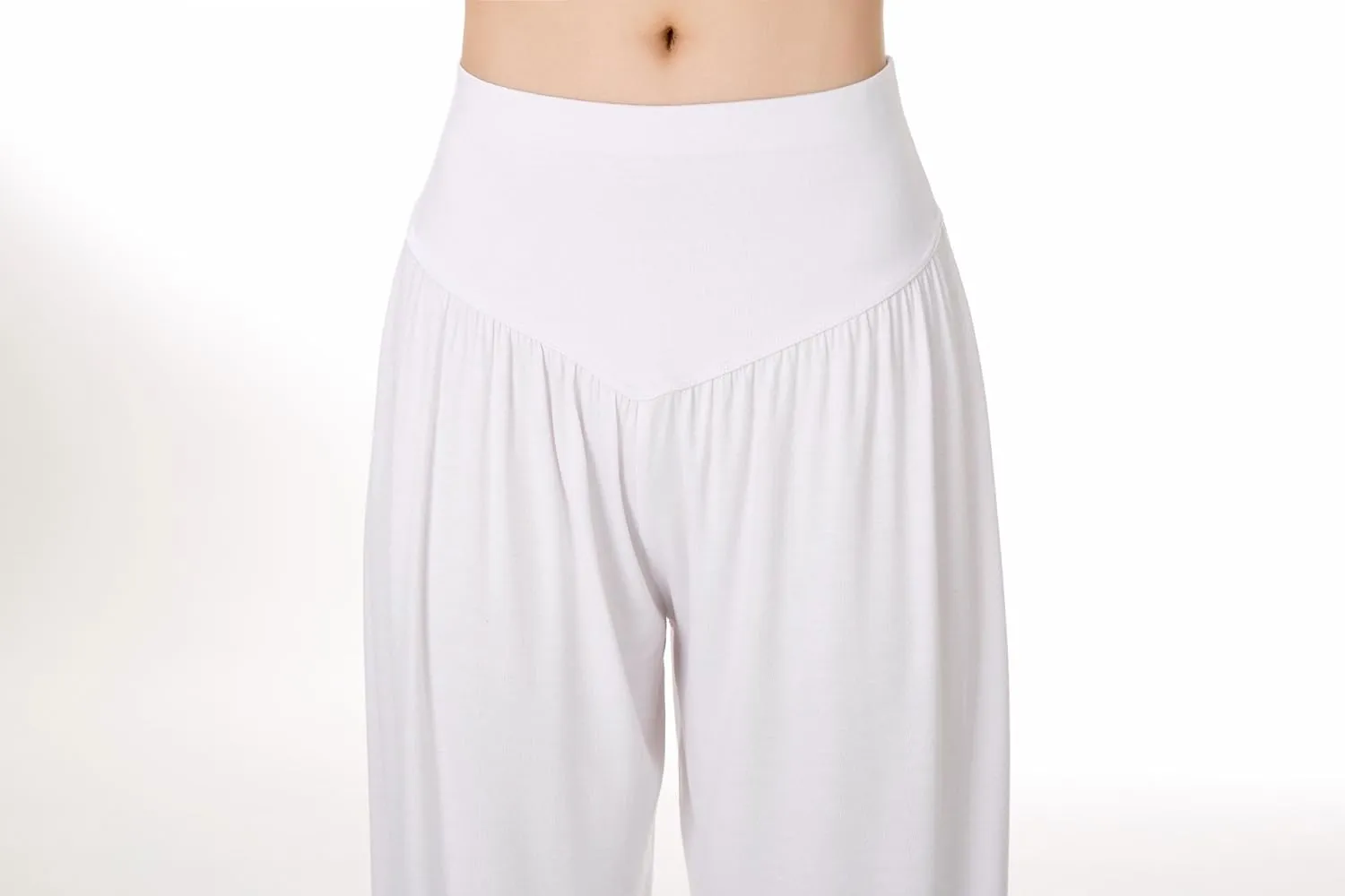 Women's Elastic Soft Modal Yoga Sports Pants Dance Harem Pants