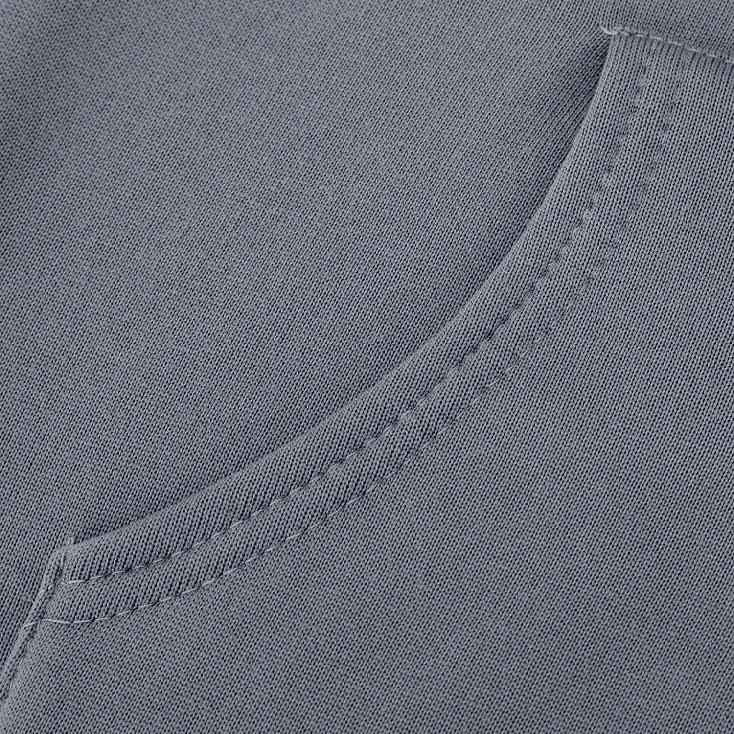 Womens Long Sleeve Hoodies Casual Maxi Length Hooded Dress with Drawstring and Pocket S-5XL