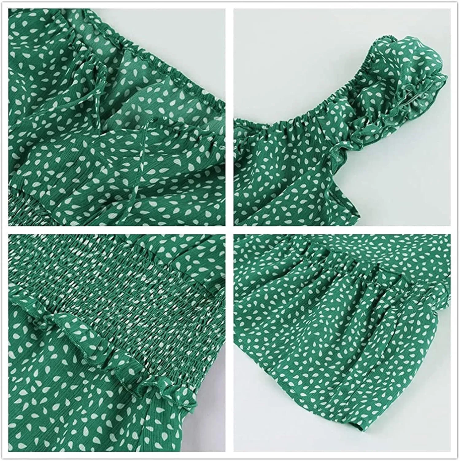 Womens Summer Sexy Sweetheart Collar Printed Ruffle Mini Dress Tie Front Ruffle Trim Ruched Short Dress Sundresses for Women