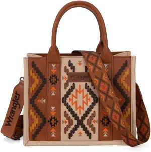 Wrangler Aztec Tote Bag for Women Western Top Handle Handbags and Purses