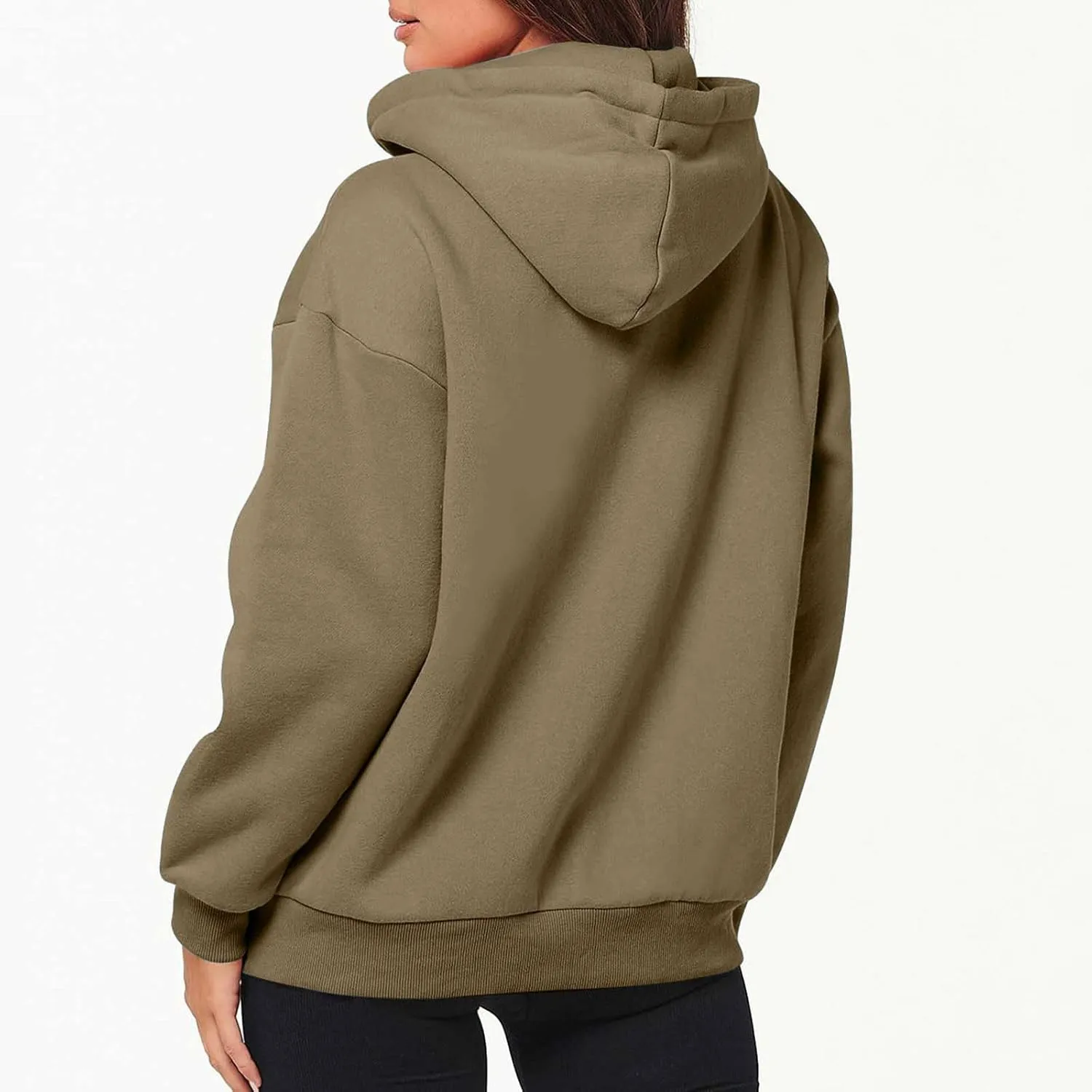 Zip Up Hoodies Women 2023 Fall Fashion Oversized Sweatshirt Y2k Sweaters Pullover Cute Teen Girl Jacket Trendy Winter Clothes